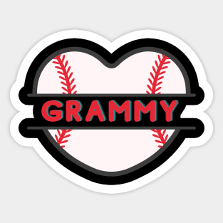 Softball Grammy Sticker